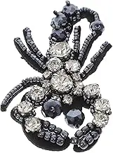 HOODANCOS Scorpion Rhinestone Sew Patch Unique Animal Applique for Halloween Costumes Clothing Accessories for Shirt Decoration Clothing Patches