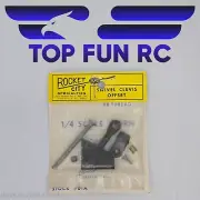 Rocket City Swivel Clevis Offset 1/4 Scale Horn
