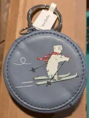 Vera Bradley Polar Bear Coin Purse/Key Ring/NWT