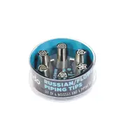 Mondo Russian/Flower Piping Tips 10pc