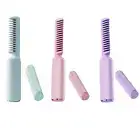 Cordless Hair Straightener Heated Hair Straightener Comb Mini Straightening Iron