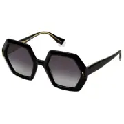 Sunglasses Gigi Studios Orchid 1051 6548/1 51 23 140 Black Blue gradient lens 10