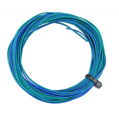 DCC Concepts DCW-32GBT Twin Decoder Wire 6 Metre (32g) Green/Blue