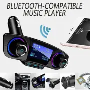 Bluetooth Car FM Transmitter MP3 Player Radio Wireless Adapter W/2 USB Charger； (for: Kia)