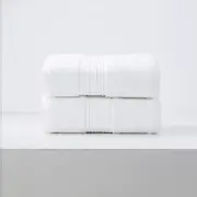 Brentwood 650 GSM Low Twist 2 Pack Bright Bath Sheet by Renee Taylor