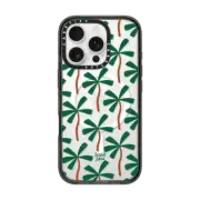 iPhone 16 Pro Impact Case MagSafe Compatible Palm Trees