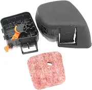 Air Filter Assy Cover Filter Housing Filter For Stihl FS38 FS45 FS46 FS55 FC55 FC55DZ FC55Z HL45 HL45Z HL45DZ KM55 KM55C KM55R MM55 MM55Z MM55C MPN 4140 141 0502 4140 141 0502 4140 141 0501