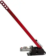 Parking Brake Car Vertical Hydraulic Drift E Brake Aluminum 63cmParking Handbrake Lever Gear Universal Long Arm Hand Brake for Honda Car Handbrake Lever(Red)