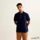 【Arnold Palmer 雨傘】男裝-小傘刺繡POLO衫(深藍色)
