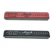 KAISH Compact Guitar Fret Crowning File with Coarse and Fine Cutting Edges