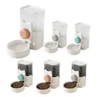 Automatic Feeder for Cage Dog Cage Water Dispenser Auto Refill Rabbit Feeders