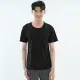 【遊遍天下】MIT台灣製男款吸濕排汗抗UV機能圓領衫(GS2002) S 黑色
