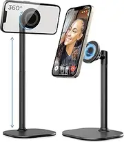Cooper MagStand - MagSafe-Compatible iPhone Stand for Desk & Video Recording, Compatible with iPhone 16 Pro Max, 15/14/13/12, Magnetic Phone Stand (Black)
