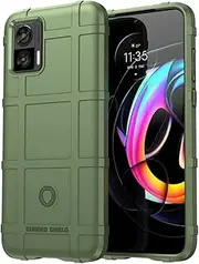 [SEAHAI] Case for Motorola Edge 30 Neo/Edge 30 Lite, [Drop Protection, Non-Slip] Military Case Ultra Thin Stylish Protective Case, High-Quality TPU Silicone Shockproof Mobile Phone Case - Green