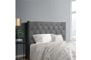 Artiss Bed Head King Single Size Fabric - CAPPI Grey