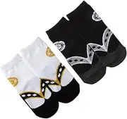 OHPHCALL Elastic Cotton Children's Socks Breathable Kimono Clog Socks Non and Comfortable for Toddlers