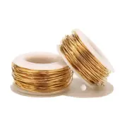 10meters/Roll Gold Stainless Steel Wire Beading Rope Cord Fishing Thread Strings