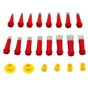 Universal Integrated Rubber Nozzle Tool Kit, Caulking Tool Kit Easy5341