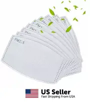 PM 2.5 Activated Filter Replaceable Anti Haze Filter for Adult Antipollution