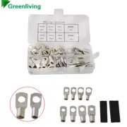 240/170Pcs Cable Lug Ring Battery Copper Tube Connector Kits Terminal Crimper