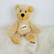 Steiff Charly 012815 Tan Beige Floppy Teddy Bear Plush 9"