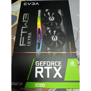 EVGA 艾維克 NVIDIA RTX 3080 FTW3 10G LHR 非 6800xt 6900xt 3080ti