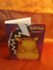 POKEMON TCG DARKNESS ABLAZE 30 PAGE MINI BINDER Charizard And Pikachu W/ 3 Cards