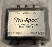 PICO Tru-Spec TSMS-2150-4 Multi-Switch 4-Way With Installation Instructions NEW