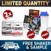 2 X EHPLABS OXYSHRED THERMOGENIC 60 SRV || FAT BURNING WEIGHT LOSS OXY SHRED*