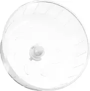TOYANDONA Silent Hamster Wheel Transparent Rat Exercise Wheel for Chinchillas and Pets Durable Design for Interactive Fun Promotes Healthy Activity for Hamsters Mice