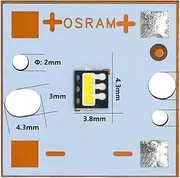 MVPDNVNFHA 2pcs LED Car Driving Headlight Chip Lamp Beads 15W DC9-11V 20W DC12-14V 25W DC15-17V Cool White 6500-7000K Light Lamp Car Accessories(15W DC9-11V 1200mA)