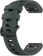 [ISOUDE] 22mm 26mm Silicone Qucikfit Strap For Garmin Enduro Watch Band Fenix 6 6X Pro 5X Plus/TACTIX DELTA/MK2i/Forerunner 945 Watchband