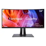 ViewSonic 34" VP3481a ColorPro\u2122 21:9 Curved UWQHD Monitor