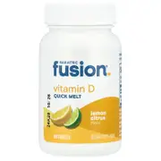 Bariatric Fusion, Quick Melt, Vitamin D, Lemon Citrus, 125 mcg, 90 Tablets