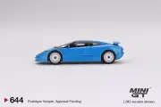 MINI GT 1:64 EB110 GT Blue Bugatti LHD Diecast Model Car