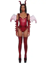 [Trickz N' Treatz] Fire Breathing Beauty Costume Set