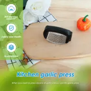 3Pcs Garlic Press Rocker Stainless Steel Garlic Press Professional Garlic paDsq