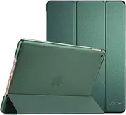 ProCase iPad 10.2 Case 9th Gen 2021/ iPad 8th Gen 2020/ 7th Gen 2019, Slim Stand Hard Back Shell Protective Smart Cover Case for 10.2 Inch iPad 9/8/7 -Mgreen