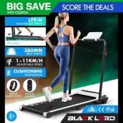 BLACK LORD Treadmill Electric Walking Pad Foldable Under Desk Home Gym White