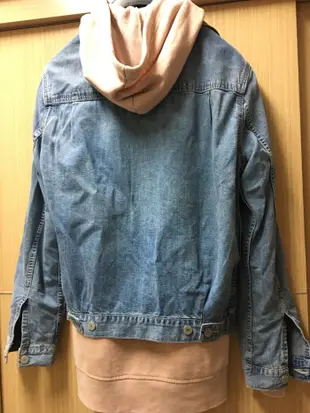 River island soft hoodie in pink 粉紅 柔軟連帽t 長袖 xs 現貨