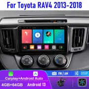 10"Carplay Android13 Auto For Toyota RAV4 2013-2018 Wireless Car Radio Head Unit