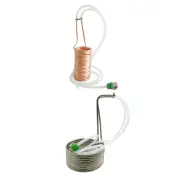 Wort Chiller Coil Easy to Clean Hose Fitting Included Hotel Home Beer Cooler