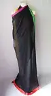 Franco Ferrari For Bonwit Teller Italy Sheer Silk Oversized Square Scarf Wrap