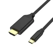 Type-C to HD Cable 1.8m Support 4K 60Hz USB3.1 10Gbps hdmi Cable Video Cable for Monitor Projector TV with High-definition VGA Signal
