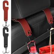 Car Seat Back Hook Double Headrest Phone Holder Space-Saving Car Storage stylish