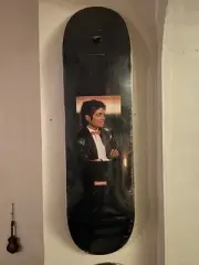 Supreme Michael Jackson Skateboard SS17 New Sealed Rare Authentic Black Nyc