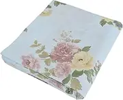 Flat Sheets Only California King Size Pattern Pure Soft Cotton Top Bed Sheets Floral Printed Flat Bed Sheets Easy Care