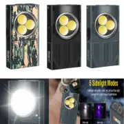 SMALL TORCH Mini Handheld Bright LED Tactical Pocket Flashlight Rechargeable