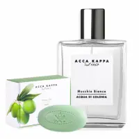 在飛比找momo購物網優惠-【Acca Kappa】白麝香香水100ml+香皂150g二