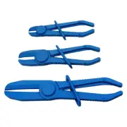 3 Pieces Automobile Oil Pipe Clamp DIY Work Family